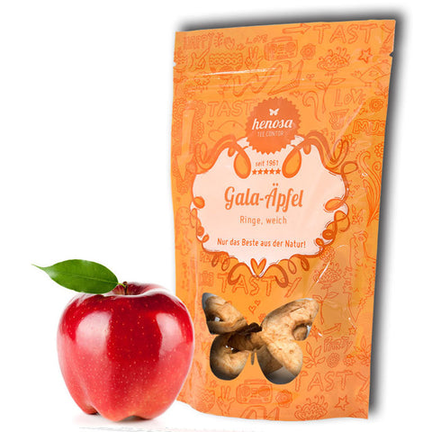 Äpfel in Ringen