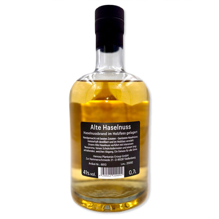 Alte Haselnuss Edelbrand