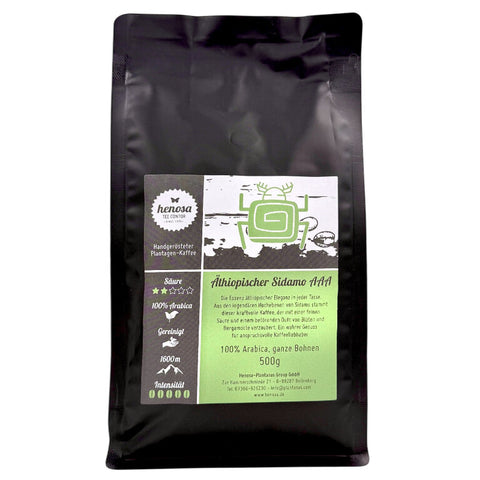 Kaffeebohnen Äthiopischer Sidamo AAA
