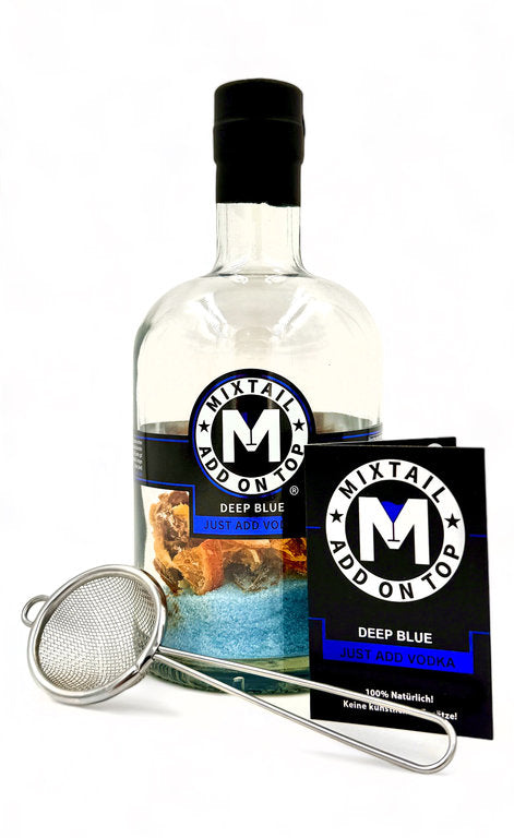 Deep Blue Mixtail - Just add Vodka