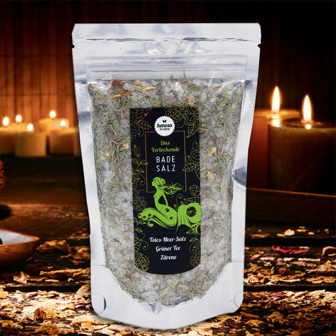 Badesalz Grüner Tee & Zitrone