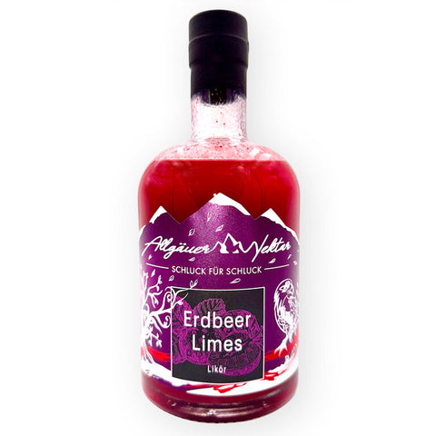 Erdbeer Limes Likör