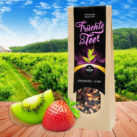 Bio Früchtetee Erdbeere / Kiwi