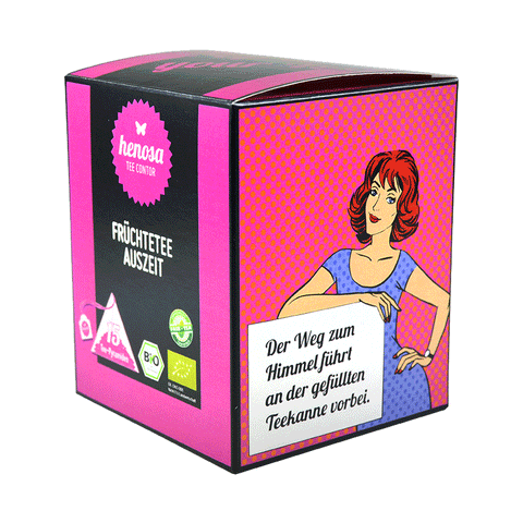 Früchtetee Auszeit Box Bio