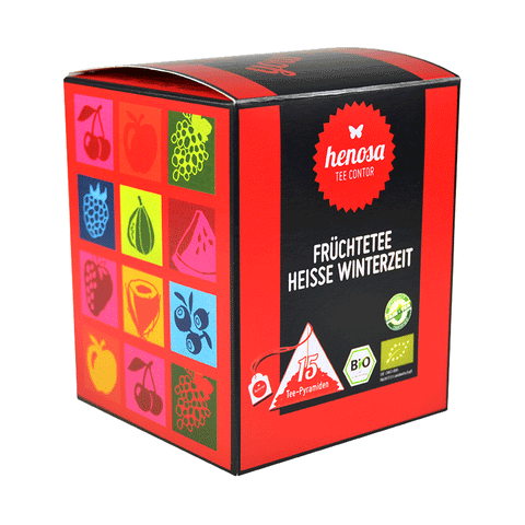 Früchtetee Heiße Winterzeit Box Bio