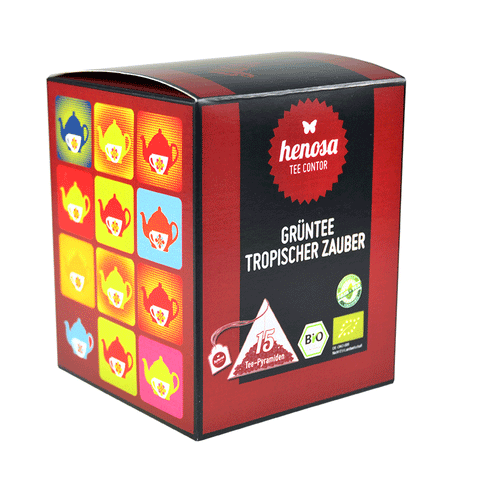 Grüntee Tropischer Zauber Box Bio