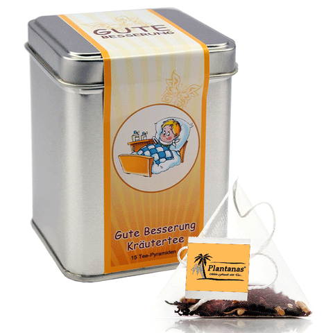 Gute Besserung Teepyramiden