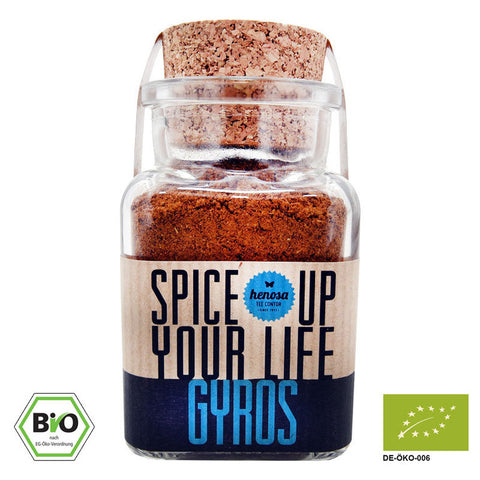 Bio Gyros Gewürz im Korkenglas