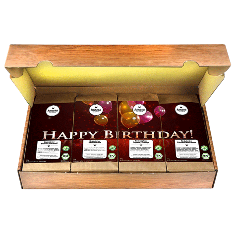 Geschenkbox Happy Birthday BIO