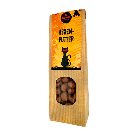 Halloween Hexenfutter Rosinen in Vollmilchschokolade
