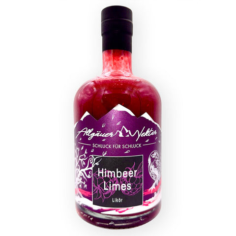 Himbeer Limes Likör