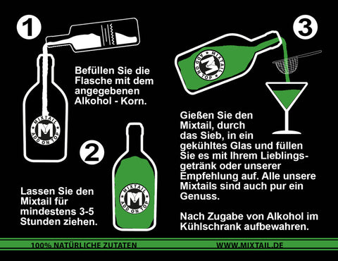 Jägerkräuter Mixtail - Just add Korn Schnaps