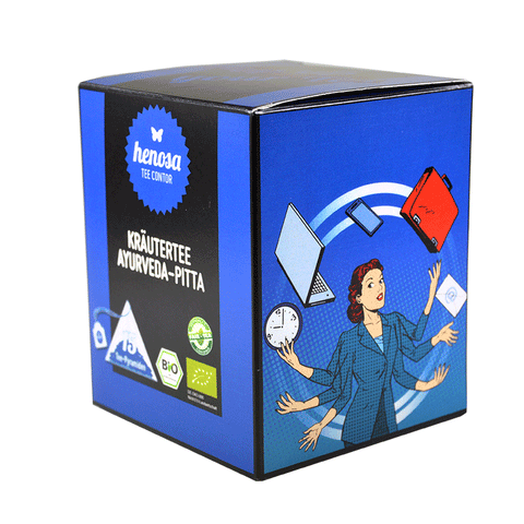 Kräutertee Ayurveda Pitta Box Bio