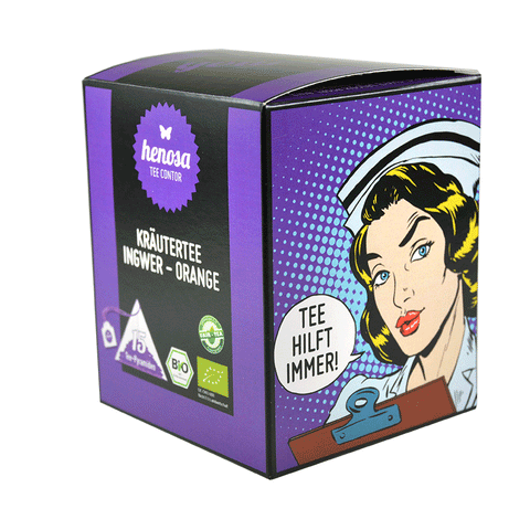 Kräutertee Ingwer/Orange Box Bio