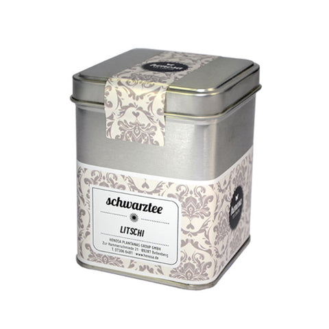Schwarztee Litschi Lychee Black