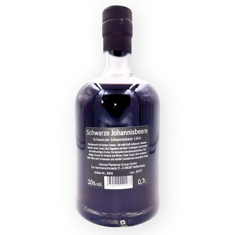 Schwarze Johannisbeere Likör