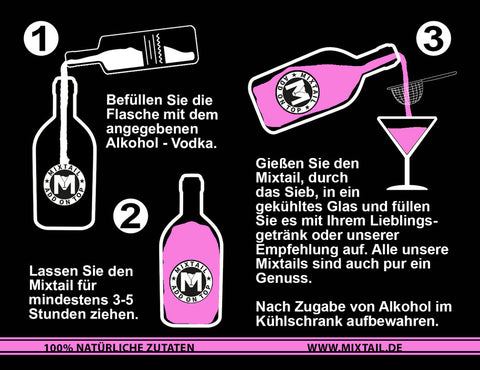 Sex on the Beach Mixtail - Just add Vodka