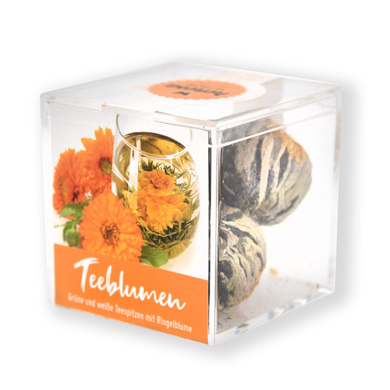 4er Teeblumen Box