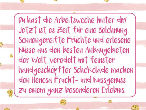 Thank God it´s Friday Geschenkdose Früchte-Nüssemischung