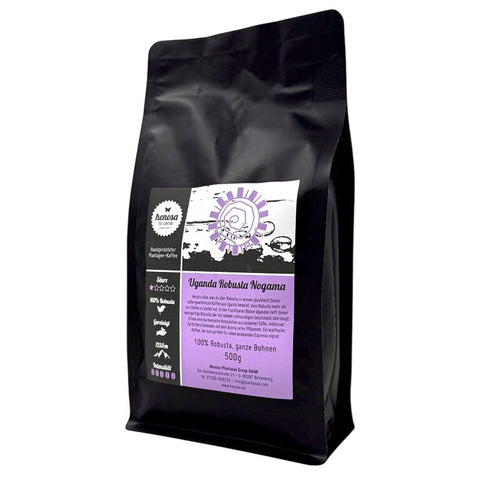 Kaffeebohnen Uganda Robusta Nogama