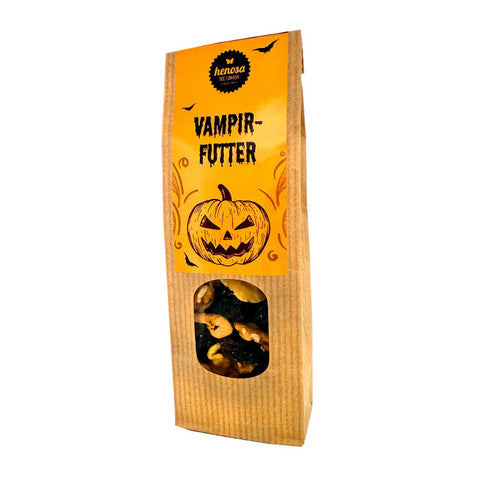 Halloween Vampirfutter Studentenfutter im Päckchen