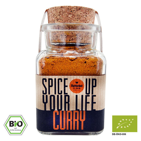 Bio Curry im Korkenglas