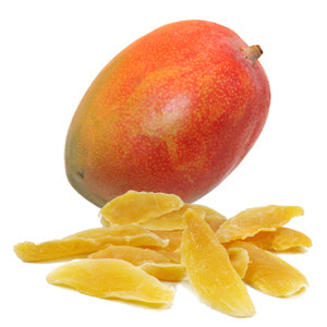 Mango, in Streifen (Thailand)