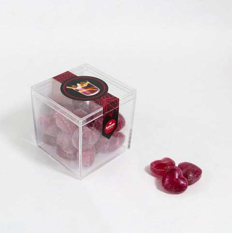 Glühwein-Herzchen Eistee Bonbons Zuckerfrei